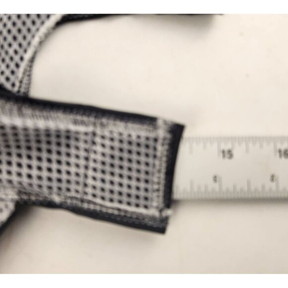 Dog Raincoat With Reflective Strip Black Nylon Mesh Lining Hook & Closure - Picture 7 of 11